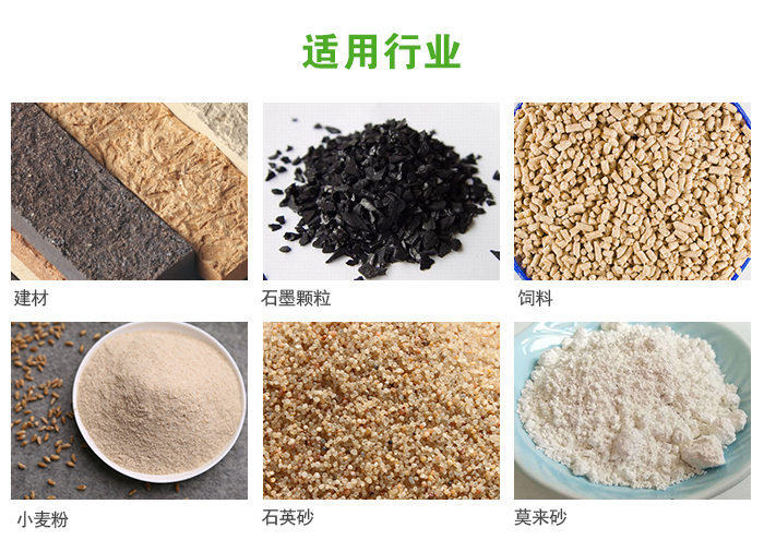 高頻振動(dòng)篩主要用于化工，建材，石墨顆粒，飼料，小麥粉，石英砂，豆?jié){，果汁等各種物料的干法、濕法篩分、分級(jí)、脫水，過濾。